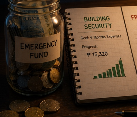 Paano Magsimula ng Emergency Fund Kahit May Utang Pa — Ang Lohika na Nagbago ng Isipan Ko