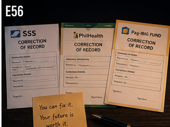 Paano Ayusin ang Missing o Mali na SSS, PhilHealth, o Pag-IBIG Contributions