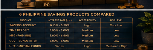 6 Savings Options in the Philippines — Compared