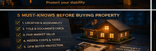 5 Things OFWs Must Know Before Buying Property in the Philippines
