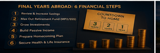 6 Financial Steps to Take in Your Final Years Abroad