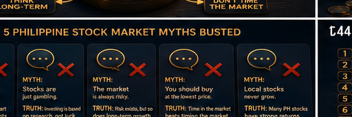 5 Philippine Stock Market Myths Most Beginners Believe