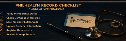 6 Things to Check on Your PhilHealth Record Every Year
