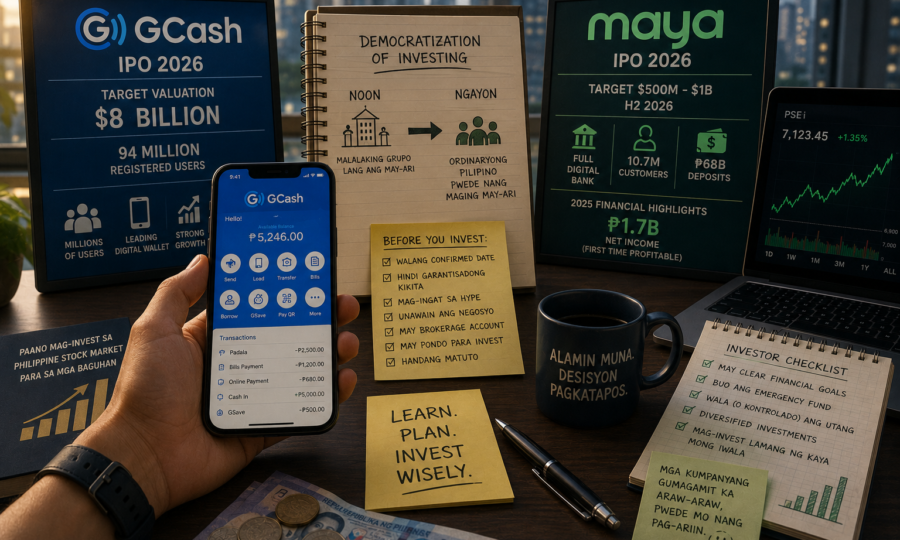 GCash at Maya IPO 2026: Gumagamit Ka Araw-araw — Pwede Ka Na Ring Maging May-ari