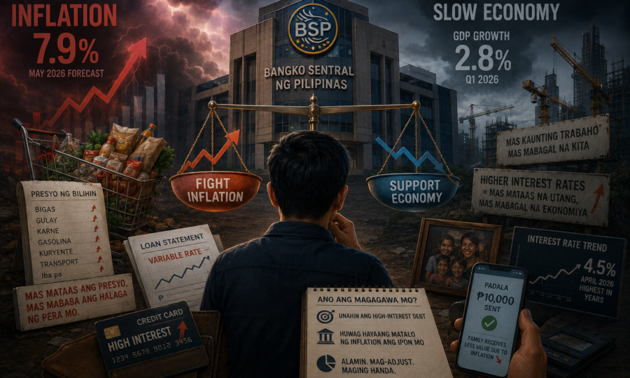 BSP 2026: Pumipigil sa Inflation, Nasisira ang Ekonomiya — Walang Magandang Sagot