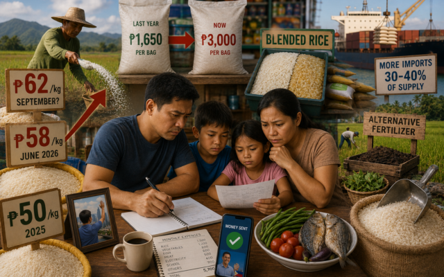 ₱62 ang Bigas sa September? Ang Warning ng DA na Dapat Marinig ng Bawat Pamilya ng OFW