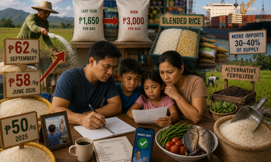 ₱62 ang Bigas sa September? Ang Warning ng DA na Dapat Marinig ng Bawat Pamilya ng OFW